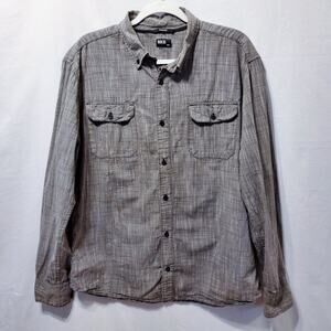 BKE Mens Cotton Slim Fit Button Down XL